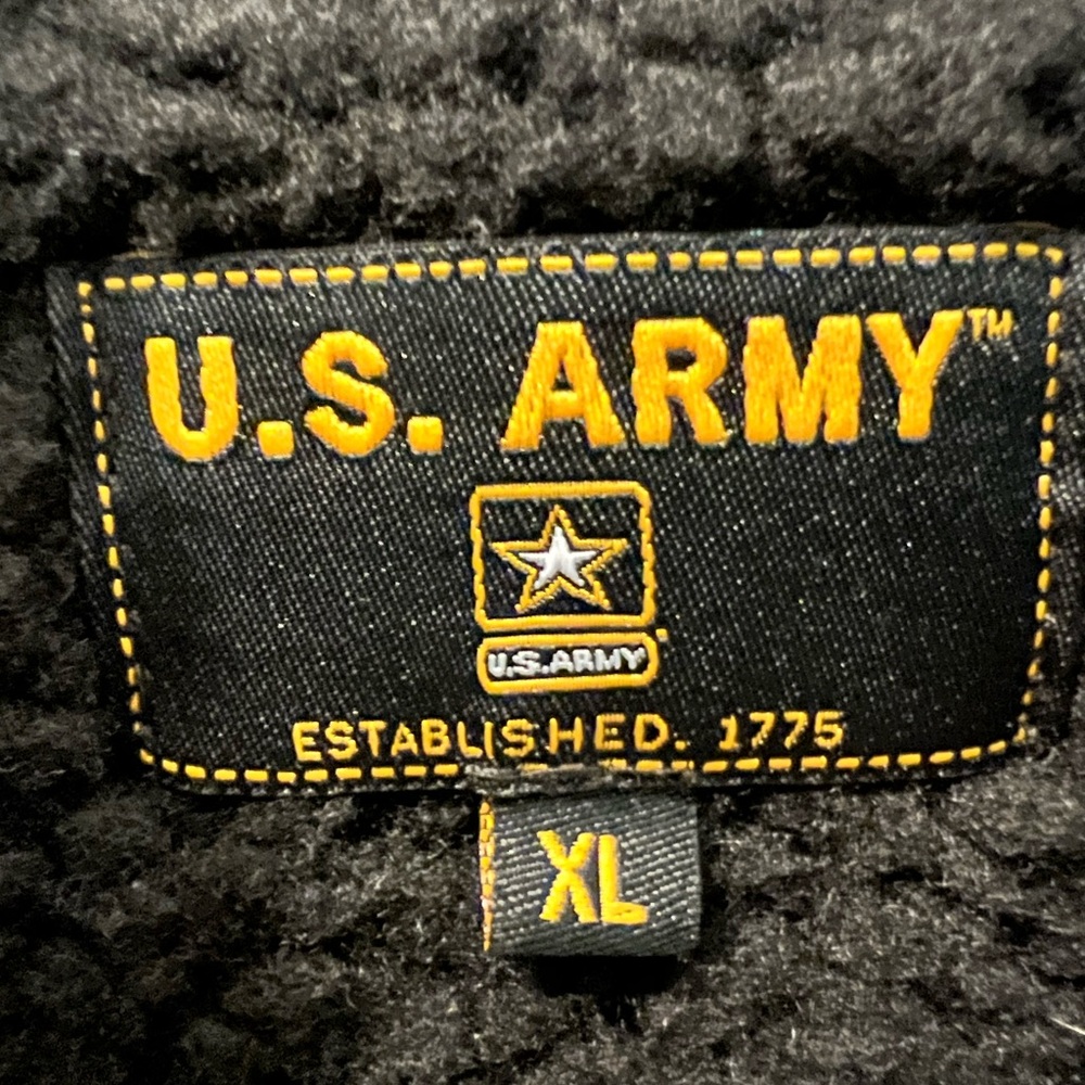 U.S. Army Sweater Jacket Zip Up XL Mens - Picture 2 of 5